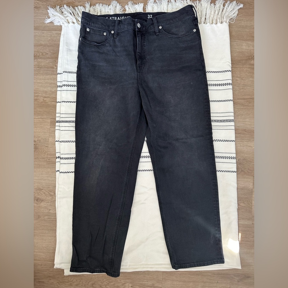 J. Crew Classic Straight Jeans - Black - Size 32 - NWOT